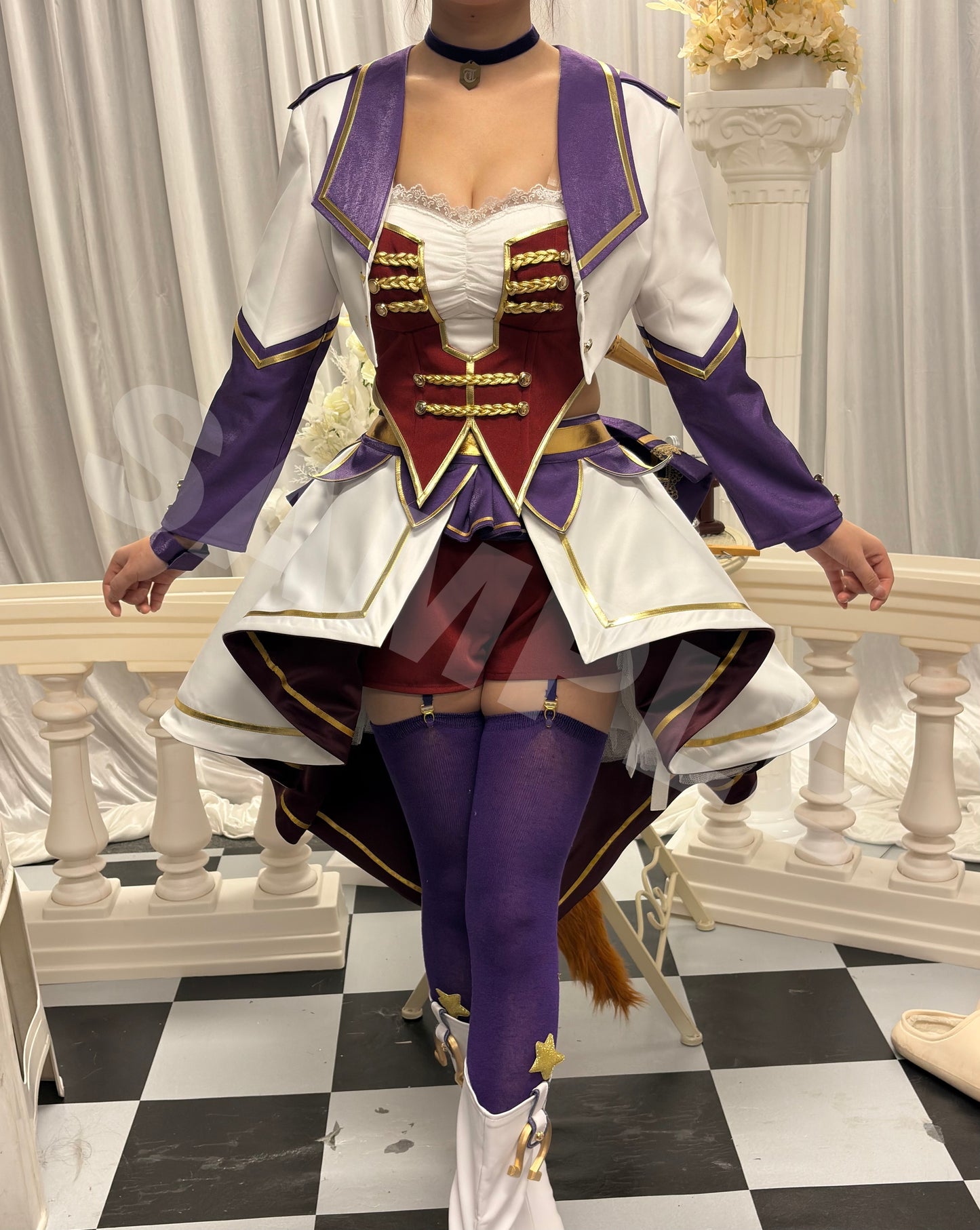 CONFIRMED Uwowo Deposit Poll - Umamusume: Pretty Derby Daiwa Scarlet Starting Future Stage Outfit Cosplay Costume S-3XL