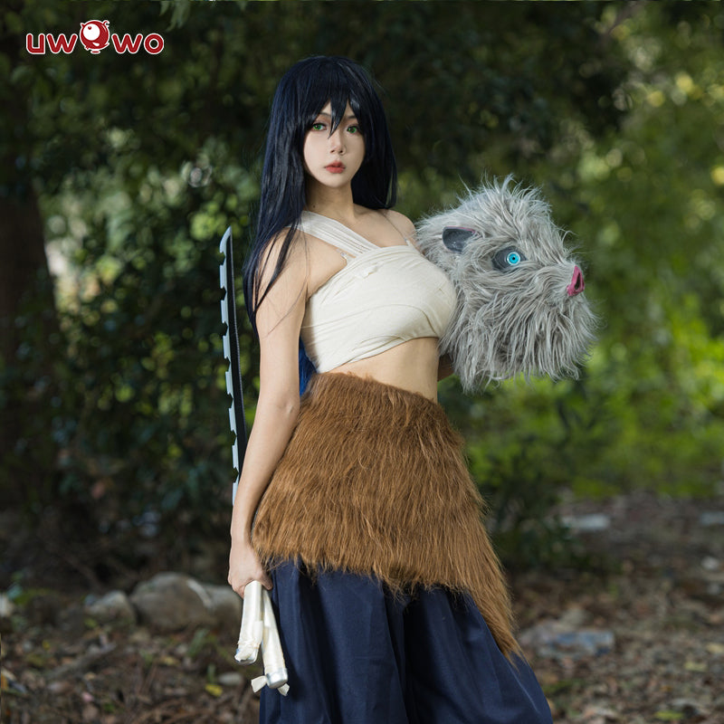 Uwowo Anime Cosplay Hashibira Inosuke Female Halloween Costume – Uwowo ...