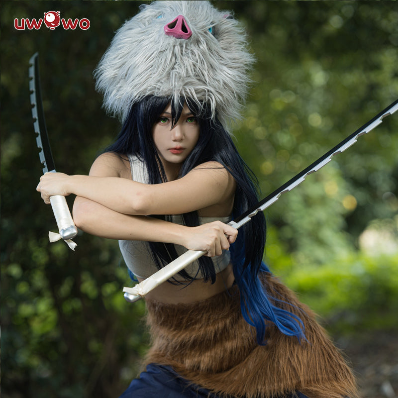 Uwowo Anime Cosplay Hashibira Inosuke Female Halloween Costume – Uwowo ...