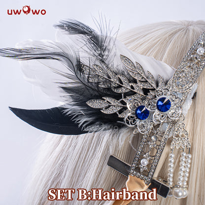 [Last Batch] INSTOCK-Uwowo Genshin Impact Fanart Navia Gown Dress Cosplay Costume