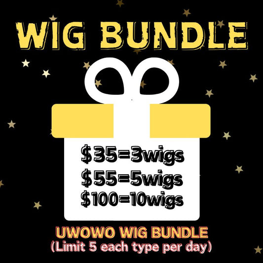 【Wig Bundle】Uwowo 2024 BFCM SALE Wig Bundle(Limited to 5 of each type per day)