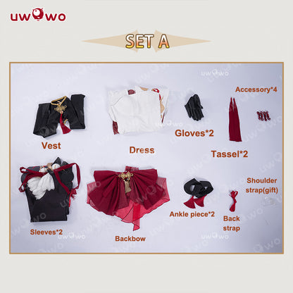S-3XL Uwowo Game Wuthering Waves Changli Chinese Style Fanart Cosplay Costume