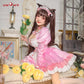 【In Stock】Uwowo Game Nekopara vol.4 Chocola Maid Dress Cosplay Costume Cute Pink Dress