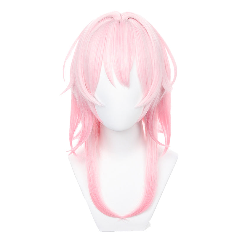 Uwowo Honkai Star Rail Cosplay Wig March 7th Cosplay Wig Pink Short Hair