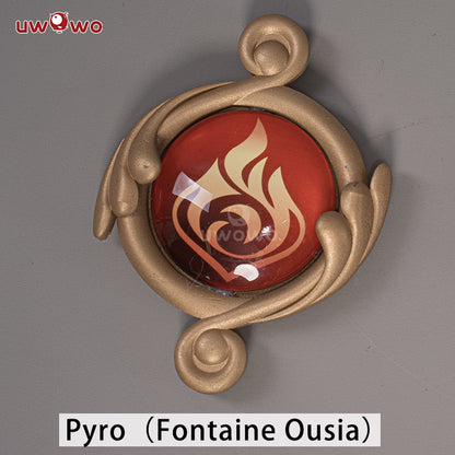 Uwowo Game Genshin Impact Visions Mondstadt/Liyue/Inazuma/Sumeru "Eye of God" Led Cosplay Props - Uwowo Cosplay