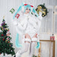 【Pre-sale】Uwowo Vocaloid Hatsune Miku SweetSweets Series White Christmas Cosplay Costume