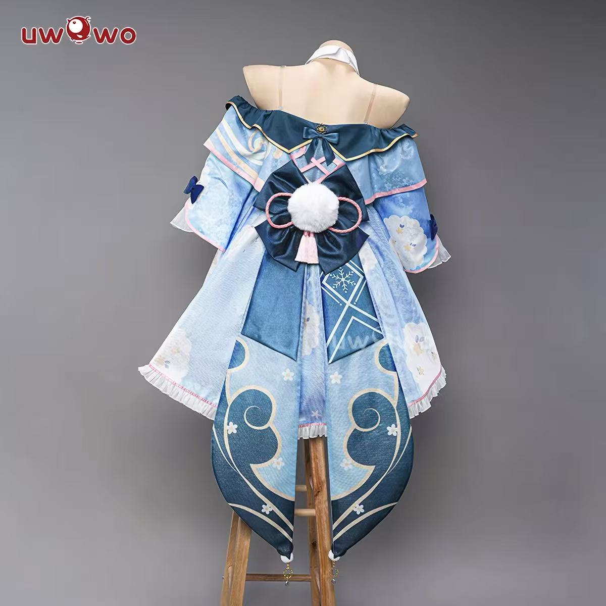OCT PRESALE Exclusive Uwowo Genshin Impact Fanart Ayaka Cute Bunny Suit Cosplay Costume