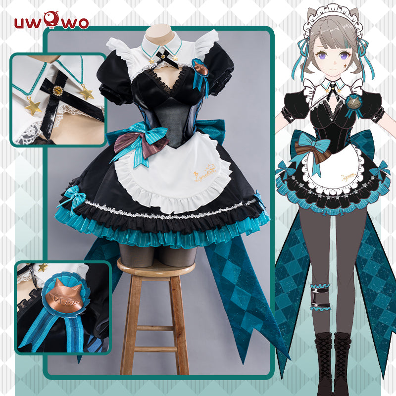 [Last Batch]【In Stock】Uwowo Genshin Impact Fanart Lynette Maid Fontaine Cospaly Costume