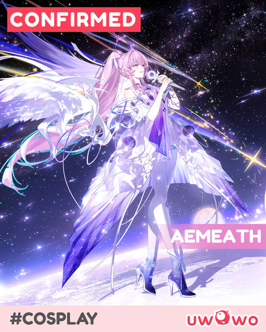 CONFIRMED Uwowo Game Wuthering Waves Ameath Soaring Tunes Gown WuWa Cosplay Costume
