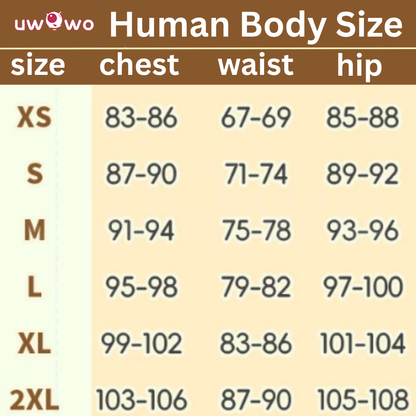 Uwowo Collab Series: Anime Olruggio Male Cosplay Costume XS-XL