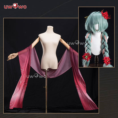 Uwowo Game Phrolova Chinese Hanfu Style Fanart Wuthering Waves WuWa Cosplay Costume