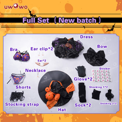 S-3XL INTOCK Uwowo Anime My Dress-Up Darling Marin Kitagawa Halloween Holiday Cute Sexy Cosplay Costume