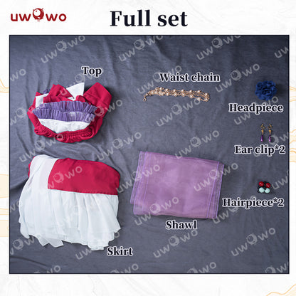 S-3XL INSTOCK-Uwowo Anime The Apothecary Diaries Maomao Dance Dress Cosplay Costume