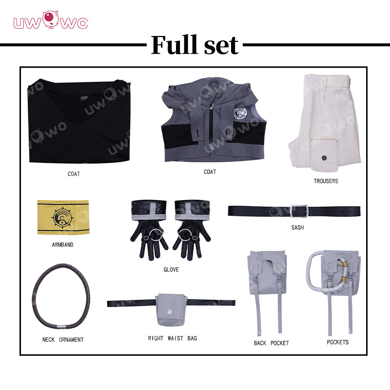 Uwowo Collab Series: Anime Gachiakuta Rudo Surebrec Cosplay Costume XS-3XL