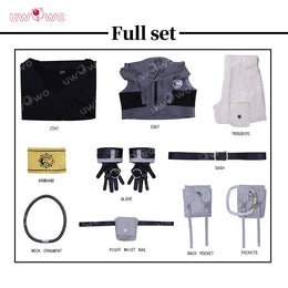 Uwowo Collab Series: Anime Gachiakuta Rudo Surebrec Cosplay Costume XS-3XL