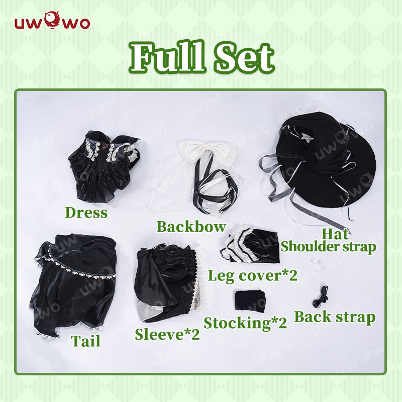 【Pre-sale】Uwowo Code Geass: C.C. CC Black Witch Cosplay Costume