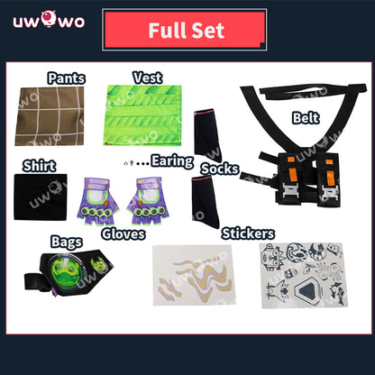 Uwowo Collab Series:Game Valorant Gekko Cosplay Costume