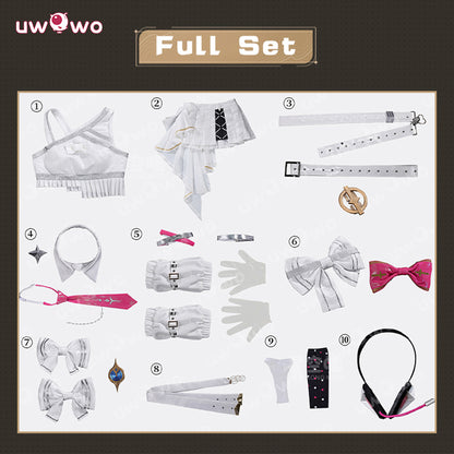 Uwowo Collab Series: Denia Idol Solar5 Wuthering Waves WUWA Cosplay Costume S-2XL