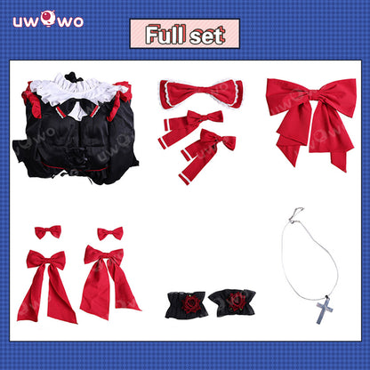 Uwowo Collab Series: Michica Gokubara Anime Needy Girl Overdose Cosplay Costume XS-3XL