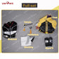 【Pre-sale】Uwowo Genshin Impact Fanart Ningguang Auto Racing Suit Cosplay Costume