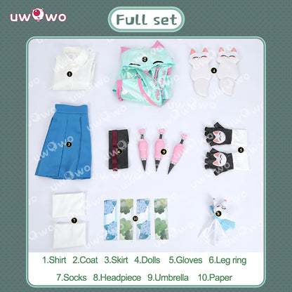 Uwowo Collab Series: Overwatch 2 Kiriko Rainy Day Skin Cosplay Cosutme