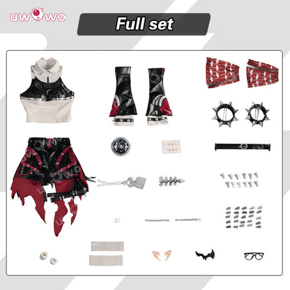 Uwowo Collab Series: Game Zenless Zone Zero/ZZZ Roxy Ifrita Pryce Cosplay Costume S-XL