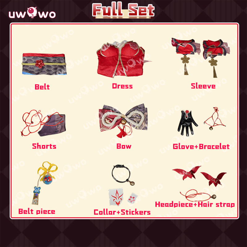 Uwowo Collab Series: Plus Size Game Honkai: Star Rail Sparkle Hanabi Cosplay Costume