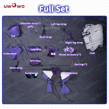 【In Stock】Uwowo Azur Lane Cheshire Swimsuit Summer Cosplay Costume