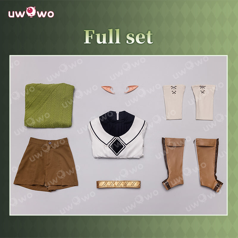 Uwowo Collab Series: Anime Season 3 Sylphiette (Sylphy) Cosplay Costume S-2XL