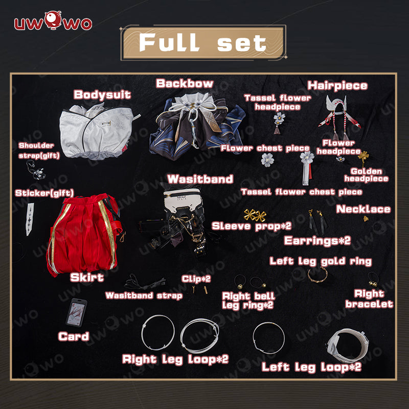 APR PRESALE Uwowo Game Wuthering Waves WuWa Hiyuki Cosplay Costume