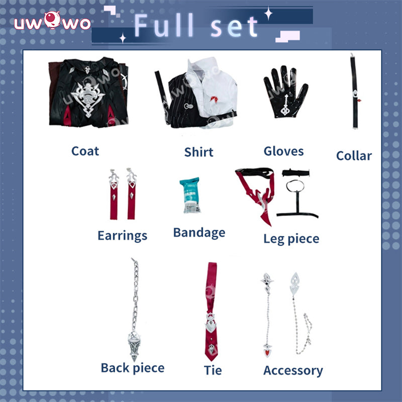 Uwowo Collab Series: Honkai Impact3 Lantern Tsavorae Lone Destruction: Shadowchaser Cosplay Costume