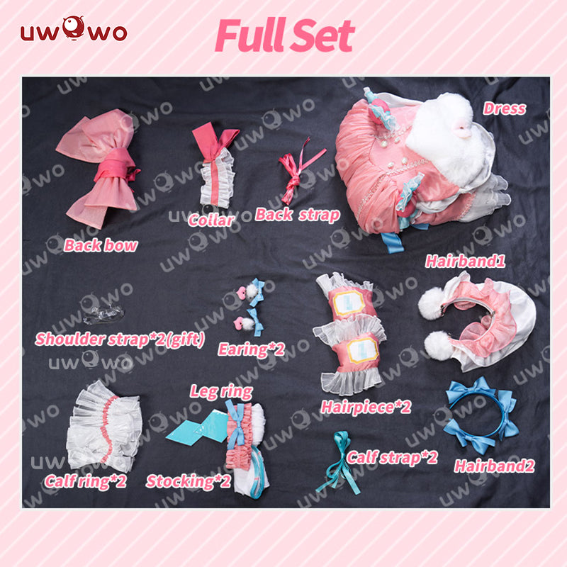 【Pre-sale】Uwowo V Singer Fanart Sweet Dress Cosplay Costume