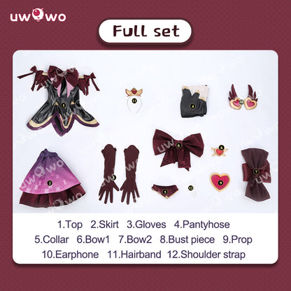 Uwowo Collab Series: Overwatch 2 Juno Mythic DokiWatch Magical Girls Cosplay Costume XS-2XL