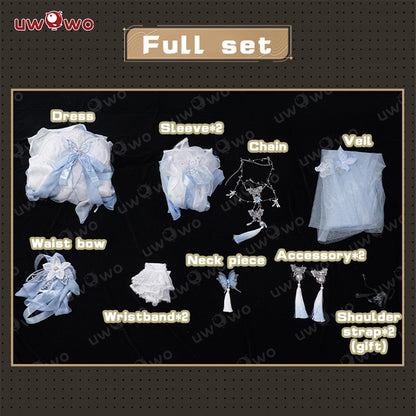 AUG PRESALE Uwowo Game Wuthering Waves Shorekeeper Wuxia Chinese Style Fanart Cosplay Costume