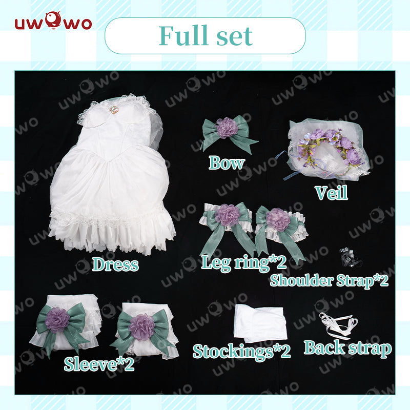 [Last Batch] INSTOCK-Uwowo Chobits Chii Wedding Dress Cosplay Costume