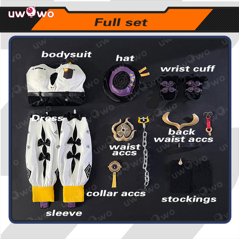 Uwowo Collab Series: Game Zenless Zone Zero Yidhari Octopus Cosplay Costume XS-2XL