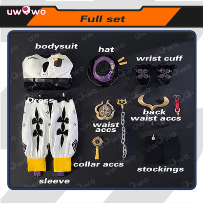 Uwowo Collab Series: Game Zenless Zone Zero Yidhari Octopus Cosplay Costume XS-2XL