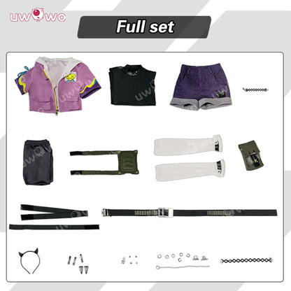 Uwowo Collab Series: Game Clove Cosplay Costume S-XL