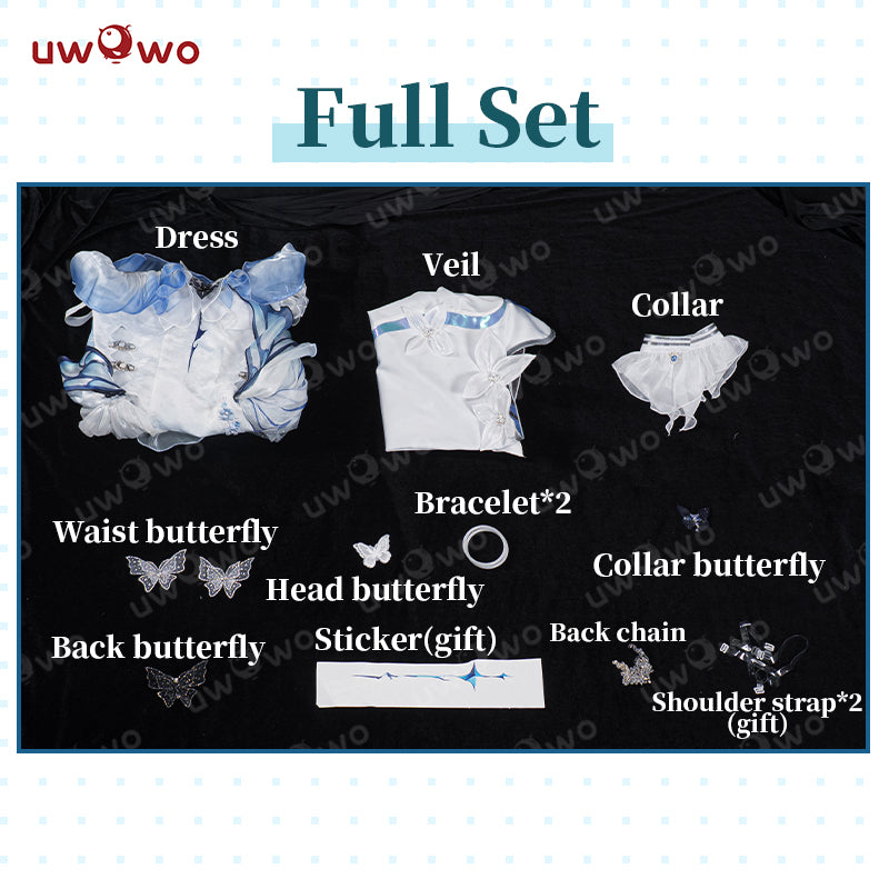 APR PRESALE Uwowo Game Wuthering Waves Shorekeeper Fanart Qipao Gown WuWa Cosplay Costume