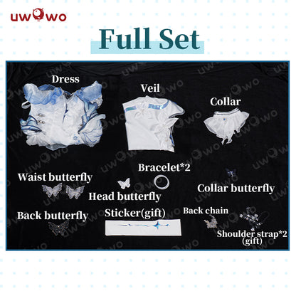 APR PRESALE Uwowo Game Wuthering Waves Shorekeeper Fanart Qipao Gown WuWa Cosplay Costume