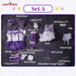 【Clearance Sale】[Last Batch] INSTOCK-Uwowo Game Honkai Star Rail Robin Maid Cosplay Costume