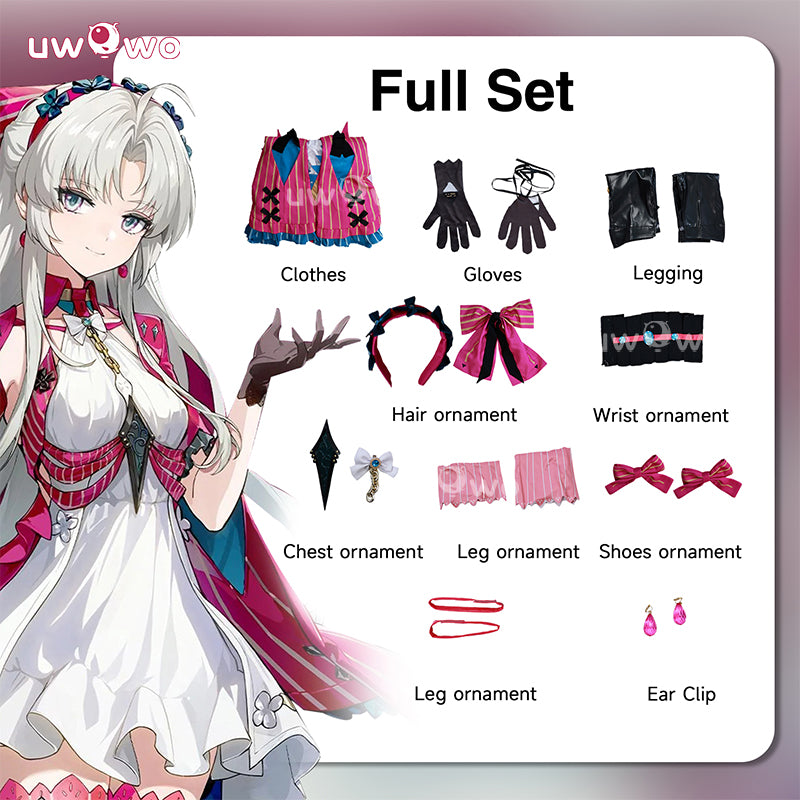 Uwowo Collab Series: Wuthering Waves Carlotta WuWa Cosplay Costume