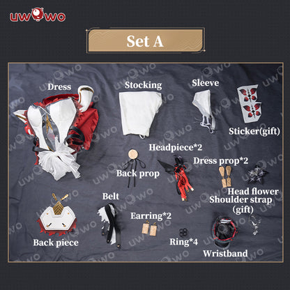 S-3XL INSTOCK Uwowo Game Wuthering Waves Chun Camellya Cosplay Costume