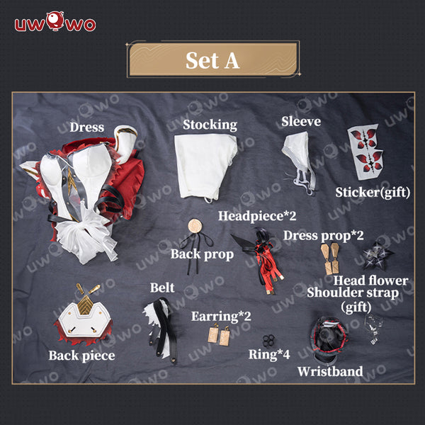 Uwowo Collab Series: Wuthering Waves Lupa Cosplay Costume S-2XL