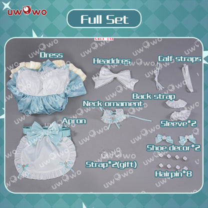 【Clearance Sale】【In Stock】Uwowo V Singer Rakuten Collab Happy 16th Birthday Cosplay Costume