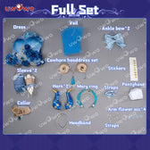 [Last Batch] INSTOCK-Uwowo Genshin Impact Fanart Nilou 'Aqua Seraphina' Dance Dress Cosplay Costume