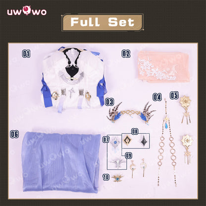 Uwowo Collab Series: Game Wuthering Waves Cartethyia Concert 2026 Cosplay Costume S-3XL