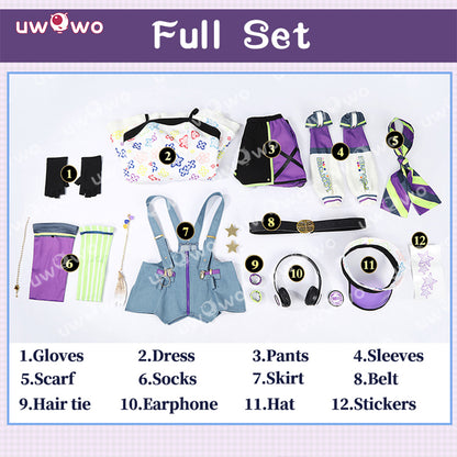 Uwowo Collab Series: Love Live! Nozomi Tojo Idolized Crayon ver. Cosplay Costume