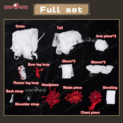 MARCH PRESALE Uwowo Phrolova White Melody Gown Wuthering Waves WuWa Cosplay Costume S-3XL
