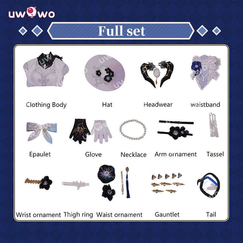 Uwowo Collab Series: Honkai Star Rail 'The Dahlia' Constance Cosplay Costume S-3XL